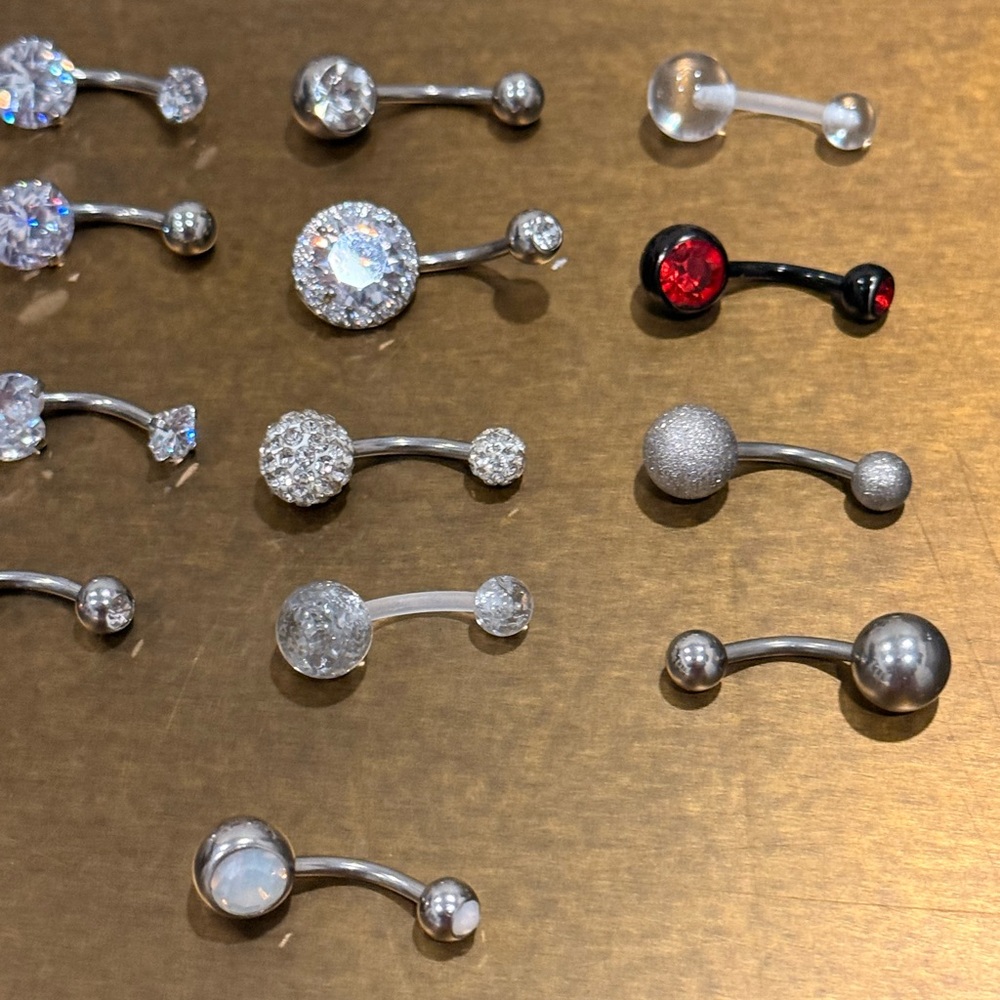 Belly Button Rings Set - Picture 3 of 3